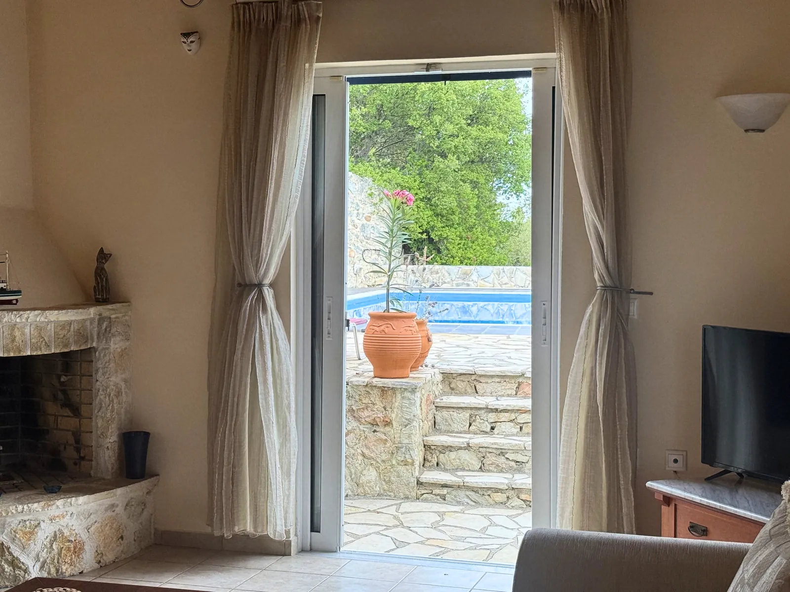 Villa Scala: living room