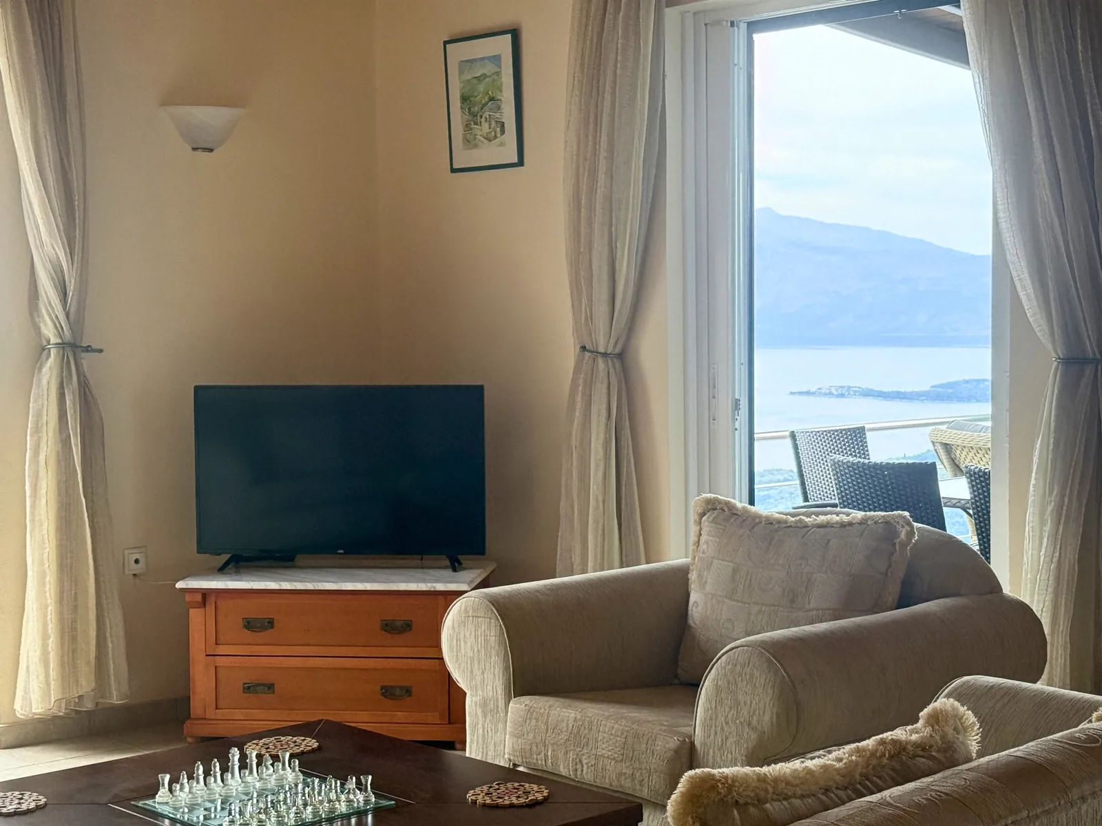 Villa Scala: living room